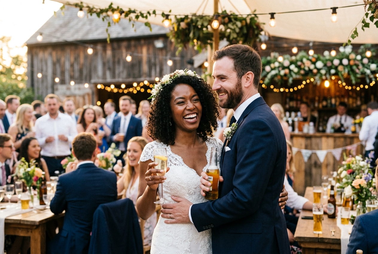 Wedding Couple Reception Celebration